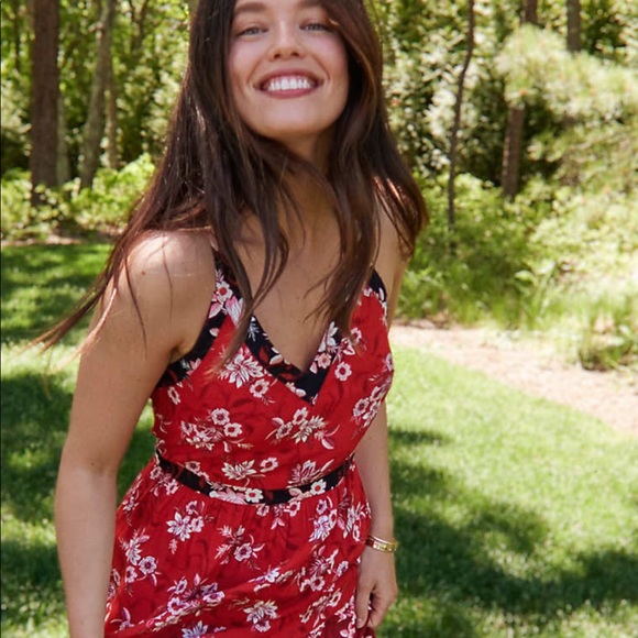 Loft zinnia tiered maxi dress Clearance